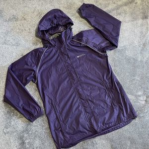 Mountain Warehouse Water Resistant Hooded Jacket Coat Purple Women's Size US 12